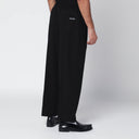 Pantalones negros de algodón Maison Kitsuné