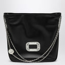 Bolso de cuero negro Mini Pilgrim ROGER VIVIER