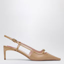 ROGER VIVIER Décolleté desert in pelle Slingback Viv' Canard