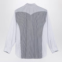 Maison Margiela Striped patchwork shirt