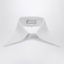 Cuello en punta de algodón blanco Maison Margiela