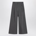 Maison Margiela Charcoal grey pleated trousers