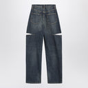 Jeans blu strappati lavati Maison Margiela