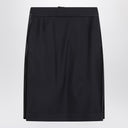 Maison Margiela Blue skirt with satin side panels