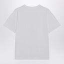 Camiseta blanca MM6 Maison Margiela con parche numérico