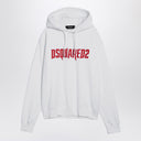 Dsquared2 White cotton hoodie