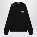 Dsquared2 Black cotton sweatshirt with logo