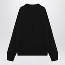 Dsquared2 Black cotton sweatshirt with logo