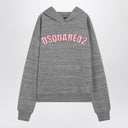 Dsquared2 Grey cotton sweatshirt with logo