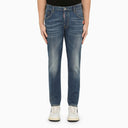 Dsquared2 Regular blue washed denim jeans