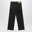 MM6 Maison Margiela Jeans larghi in denim nero