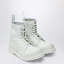 MM6 Maison Margiela weiße Schnürstiefel MM6 X Dr. Martens