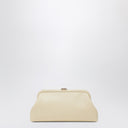Jimmy Choo Skylar clutch in butter-colored leather