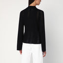 Polo negro de LouLou De Saison en mezcla de lana y cachemira