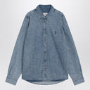 Ami Paris Denim Ami De Coeur shirt