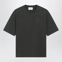 Ami Paris Anthracite grey Ami De Coeur T-shirt