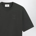 Ami Paris T-shirt Ami De Coeur grigio antracite