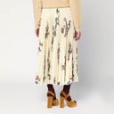 ETRO Falda plisada estampada