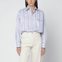 ETRO 스트라이프 포플린 셔츠