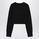 LouLou De Saison Black cropped cashmere cardigan