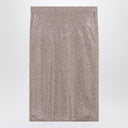Giuseppe di Morabito Midi skirt with silver rhinestones