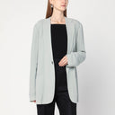 Chaqueta color hielo de Alberta Ferretti de un solo botón