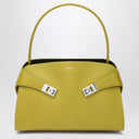 Ferragamo Hug Soft M bag in Lime/Moss
