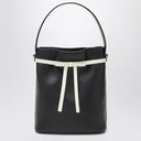 Ferragamo Bucket bag black/mascarpone with bow