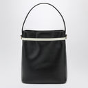 Ferragamo Bucket bag black/mascarpone with bow