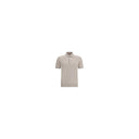 Beige Cotton Polo Shirt