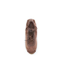 Brown Viscose Low Top Sneakers
