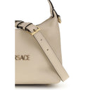 Cream Calf Leather Bos Taurus Shoulder Bag