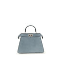 Light Blue Calf Leather Bos Taurus Shoulder Bag