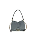 Light Blue Calf Leather Bos Taurus Shoulder Bag