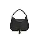 Black Calf Leather Bos Taurus Shoulder Bag