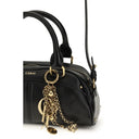 Black Calf Leather Bos Taurus Shoulder Bag