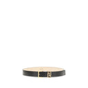Black Calf Leather Bos Taurus Belt