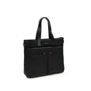 Black Calf Leather Bos Taurus Handbag