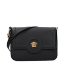 Black Leather Crossbody Bag