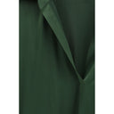 Bicolor Silk Polo Shirt