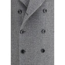 Gray Fleece Wool Coat