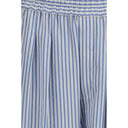 Multicolor Silk Casual Pants