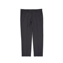 Gray Elastane Cropped Pants