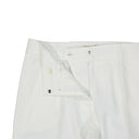 White Polyester Casual Pants