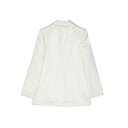 White Polyester Jackets And Coat