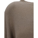 Beige Cashmere Cashmere Sweater