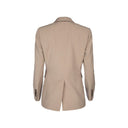 Beige Virgin Wool Blazer