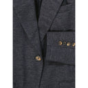 Gray Wool Blazer