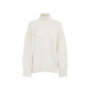 White Wool Sweatshirt