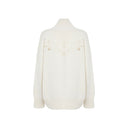 White Wool Sweatshirt